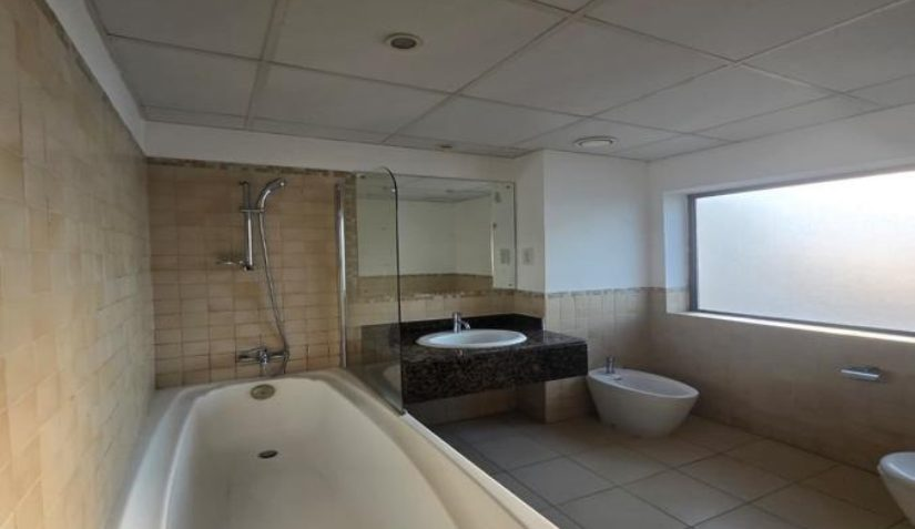 Bathroom wet area before waterproofing and tiling renovation, Dubai